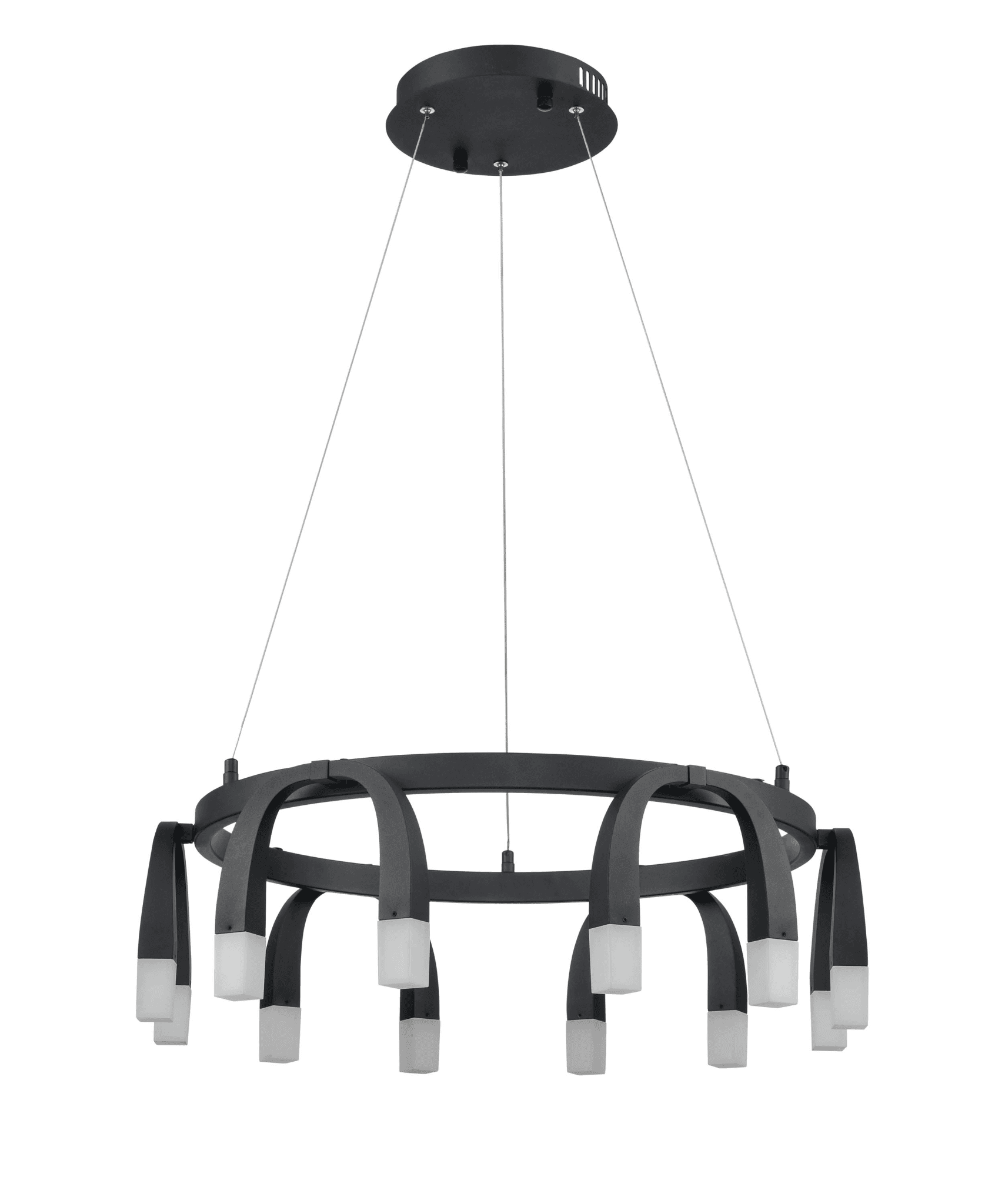 Vele Luce Negro Подвесной светильник VL7102P12 — миниатюра 2