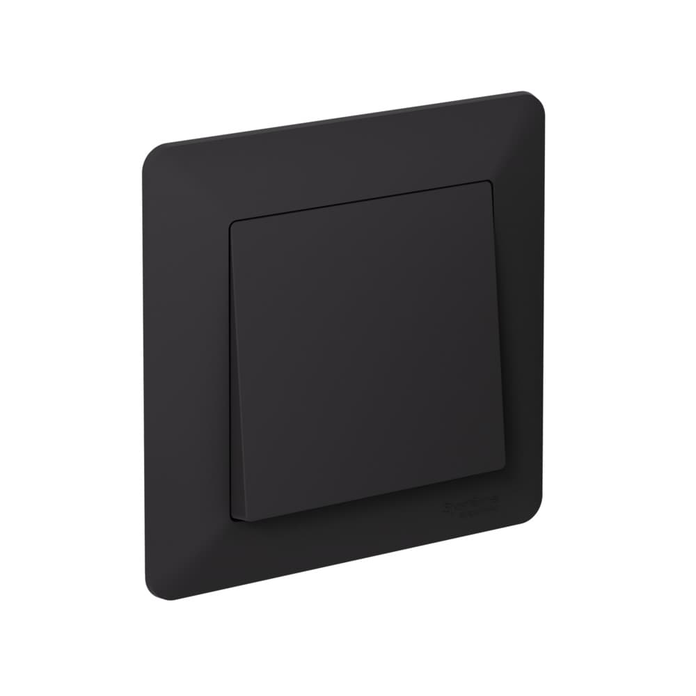 Systeme Electric AtlasDesign Air Карбон/дымчатый черный Рамка 1-ая — миниатюра 2