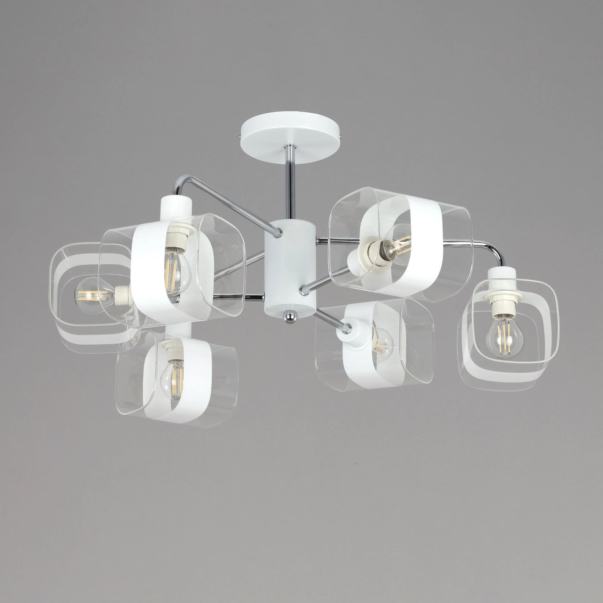 Citilux CL140160 Бертон Белый+Хром Люстра — миниатюра 7