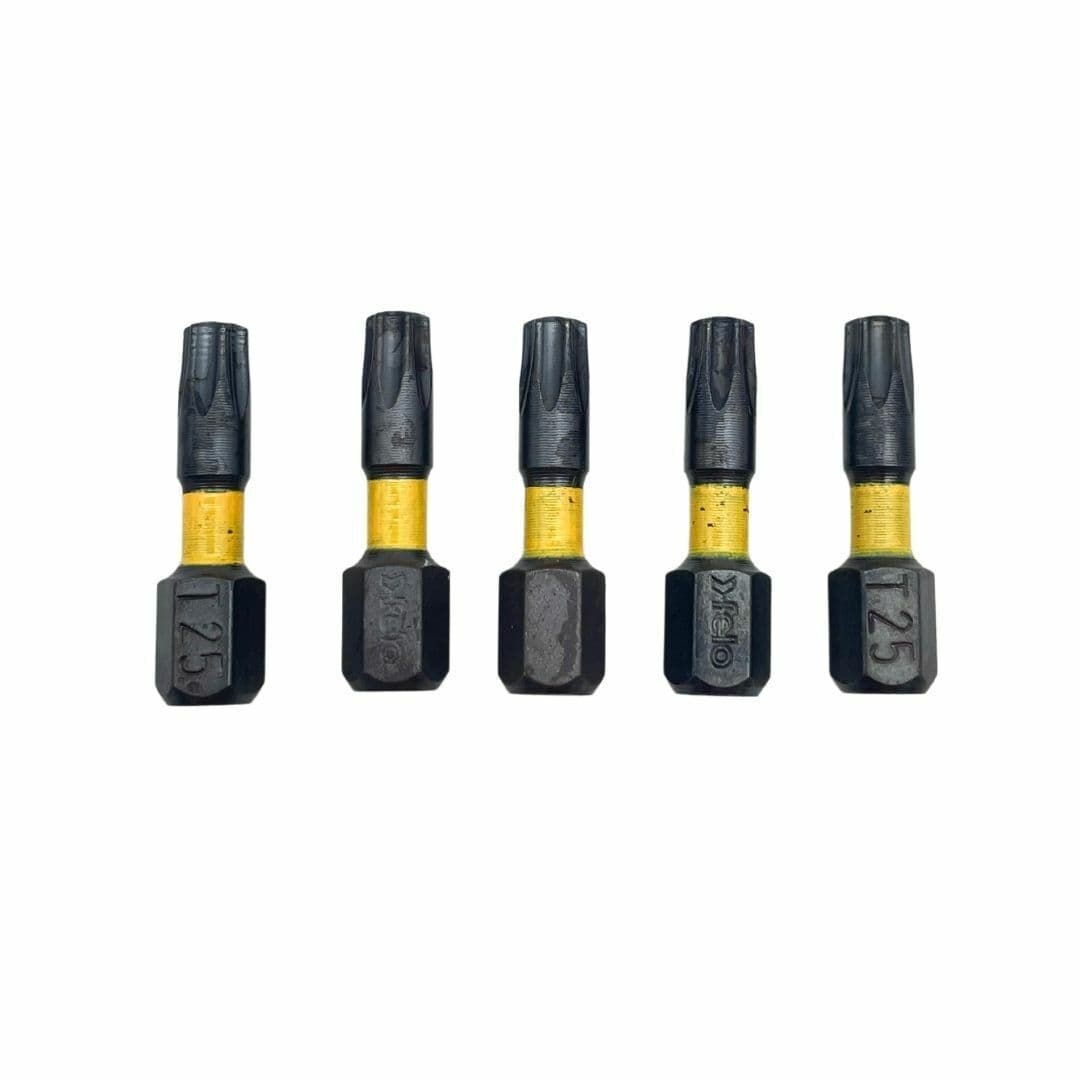 Felo Бита ударная Torx серия Impact 25X25, 5 шт 02625040 — миниатюра 2
