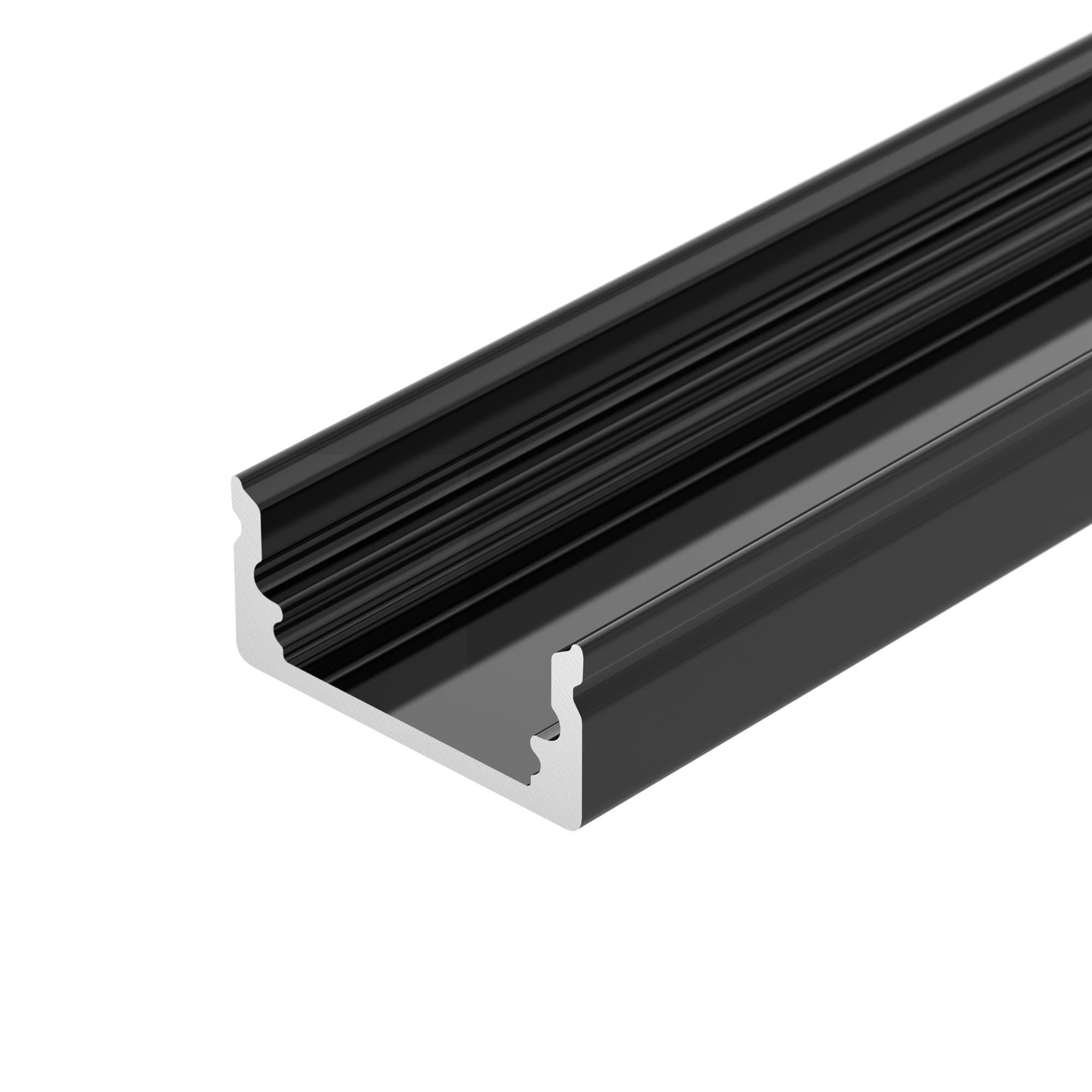 Arlight Профиль LINE-1708-2000 ANOD BLACK (Алюминий) 040299 — миниатюра 3