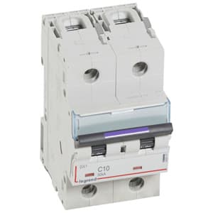Legrand DX3 Автоматический выключатель 50кА 10А 2P C 410147 — миниатюра 2