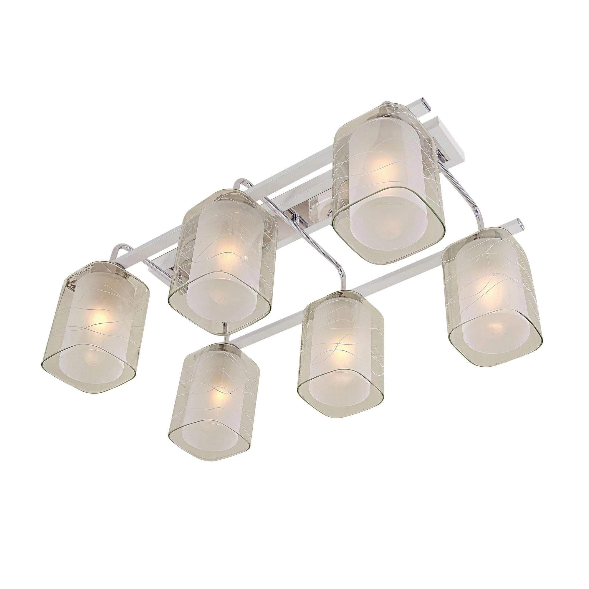 Citilux CL159160 Румба Белый+Хром Светильник Люстра
