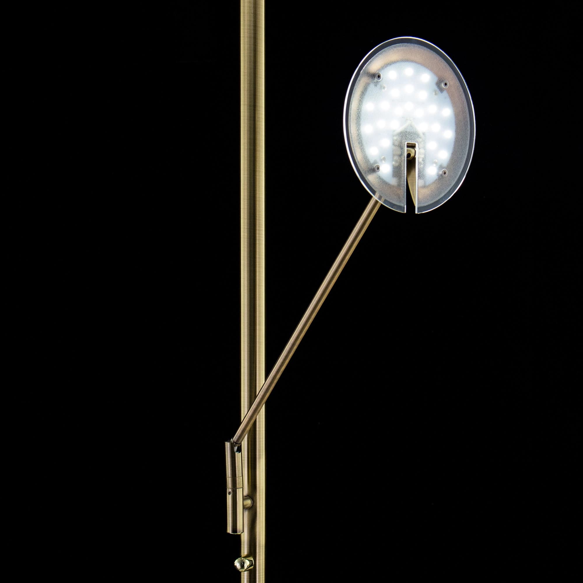 Citilux CL802003 Дискус Брон.Стар. Светильник LED Торшер — миниатюра 4