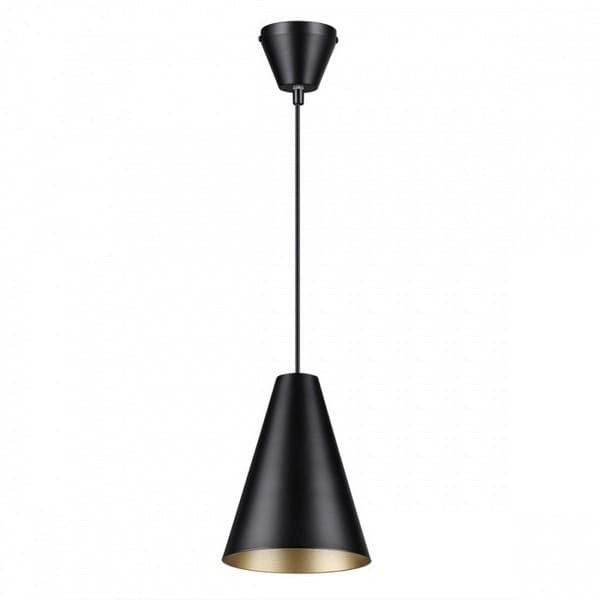 Lumion 5226/1 LOFTI LN22 199 черный, матовое золото Подвес E27 40W 220V BROOKS