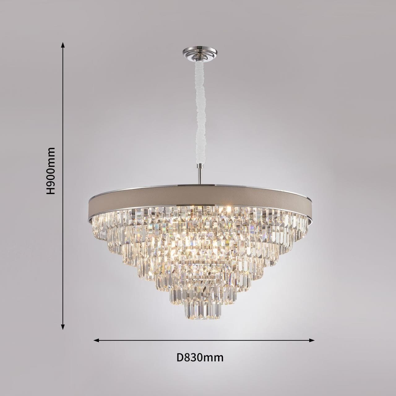 Favourite Светильник подвесной D825*H430/1045/ 11*E14*40W, excluded 2902-11P — миниатюра 2