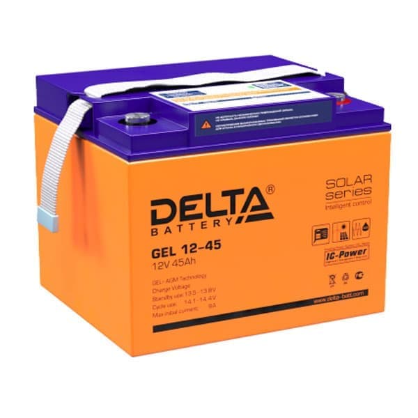 DELTA battery GEL 12-45 Аккумуляторная батарея