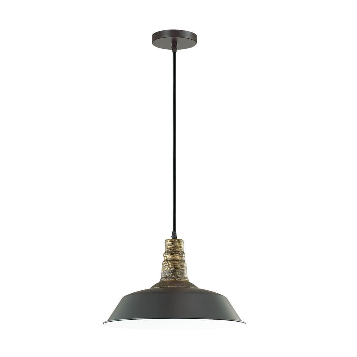 Lumion 3677/1 LN18 266 матовый чёрный Подвес E27 60W 220V STIG