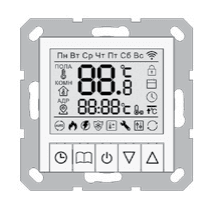 Jasmart G Белый глянцевый Терморегулятор электронный 16А 250V~ в комплекте с датчиком (4м, 5х20мм)