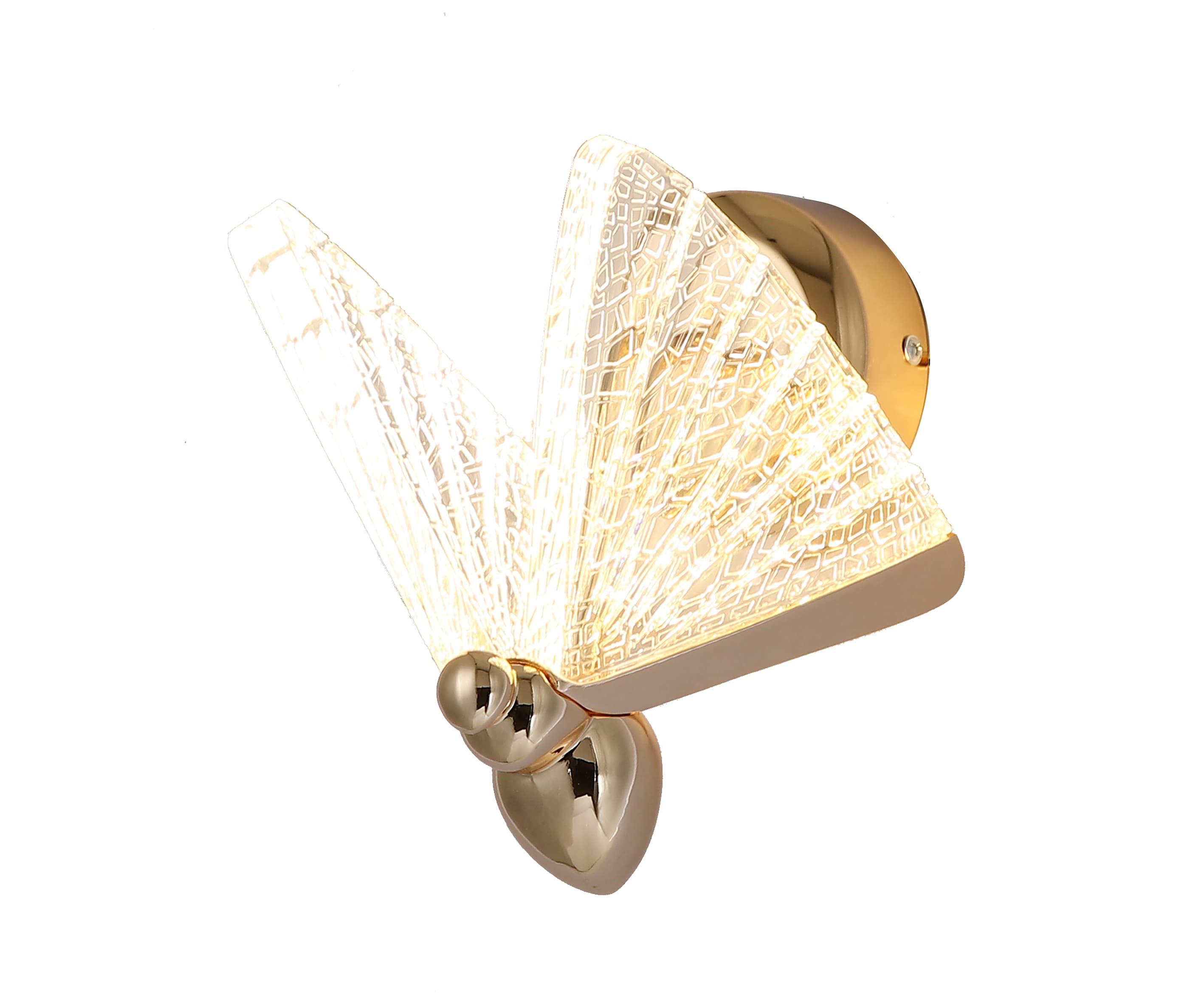 Kink Light 08444,33 Бра Баттерфляй золото w17*13 h20 Led 6W (3000K)
