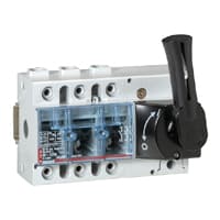 Legrand Vistop Выключатель-разъединитель 3Р 125A фронтальный привод черная рукоятка 022534