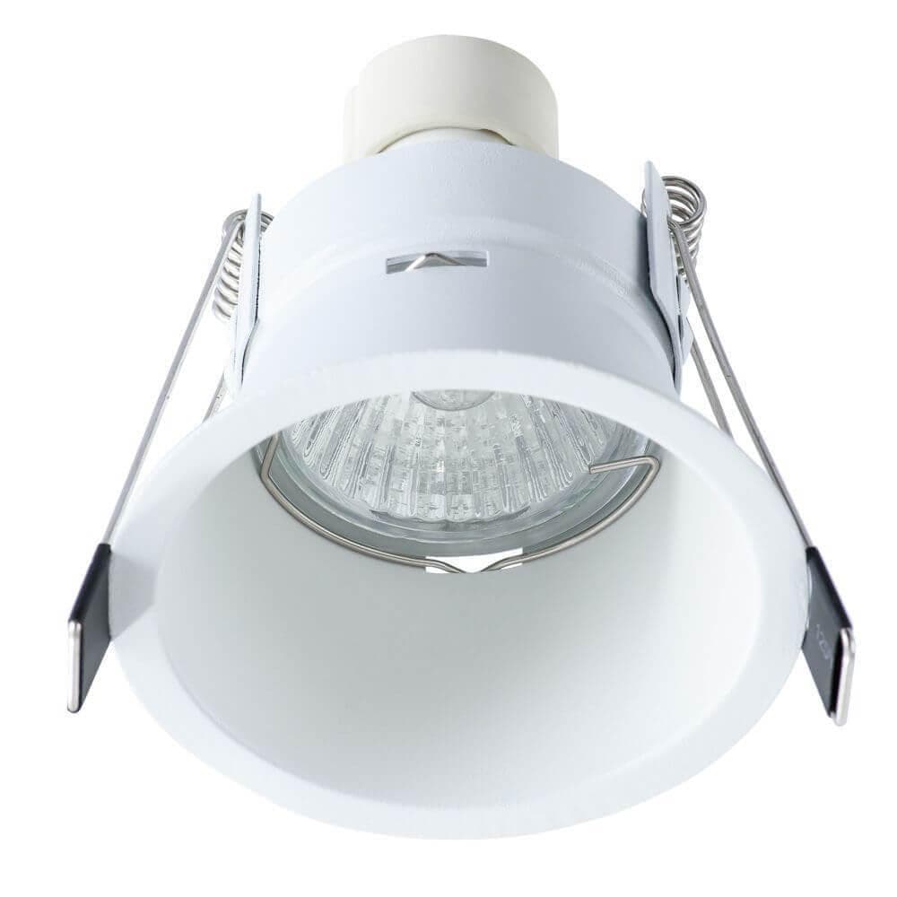 Arte Lamp Светильник точечный круг GU10 LED 50Вт белый/металл A6667PL-1WH — миниатюра 4