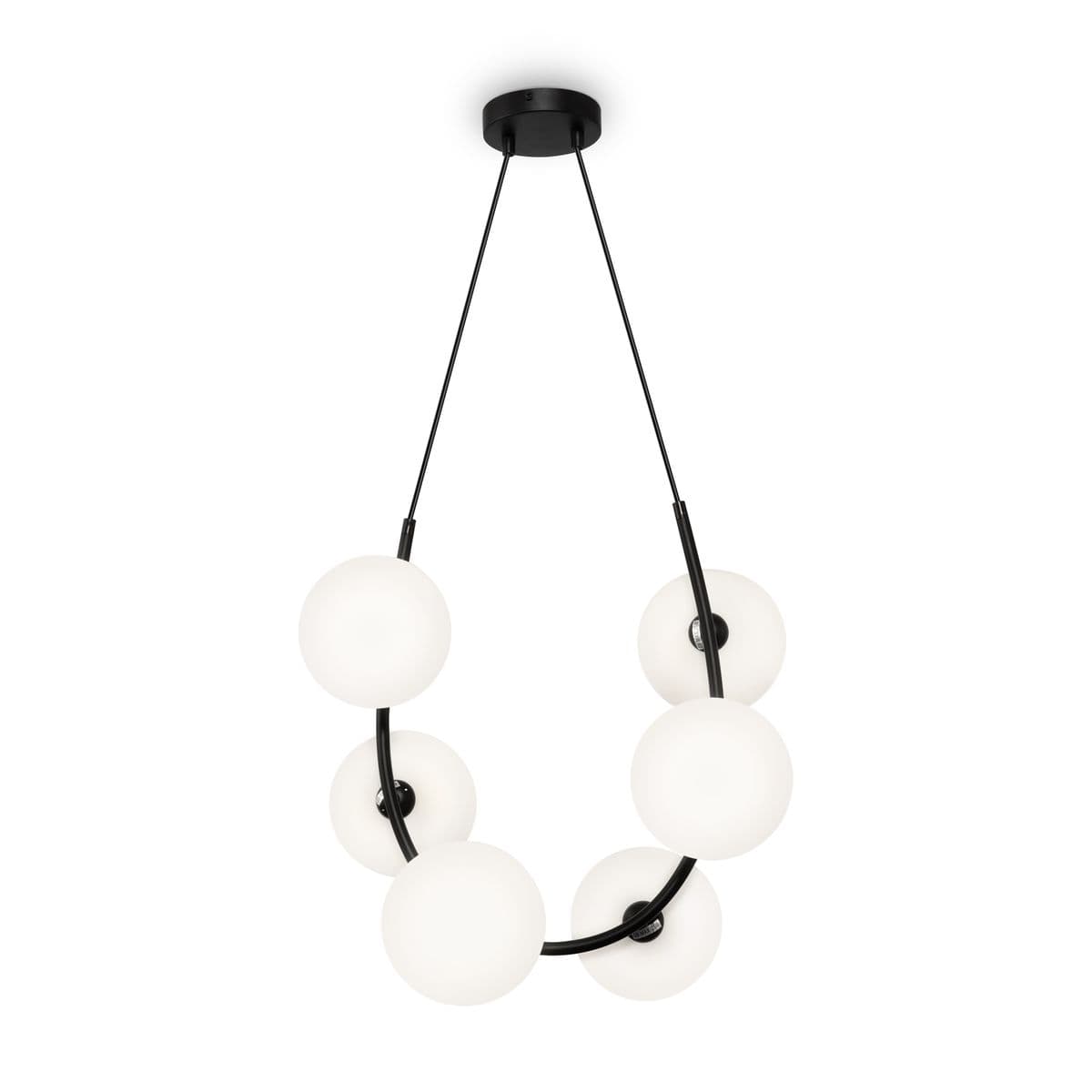 Freya Loft Черный Люстра FR4005PL-06B2