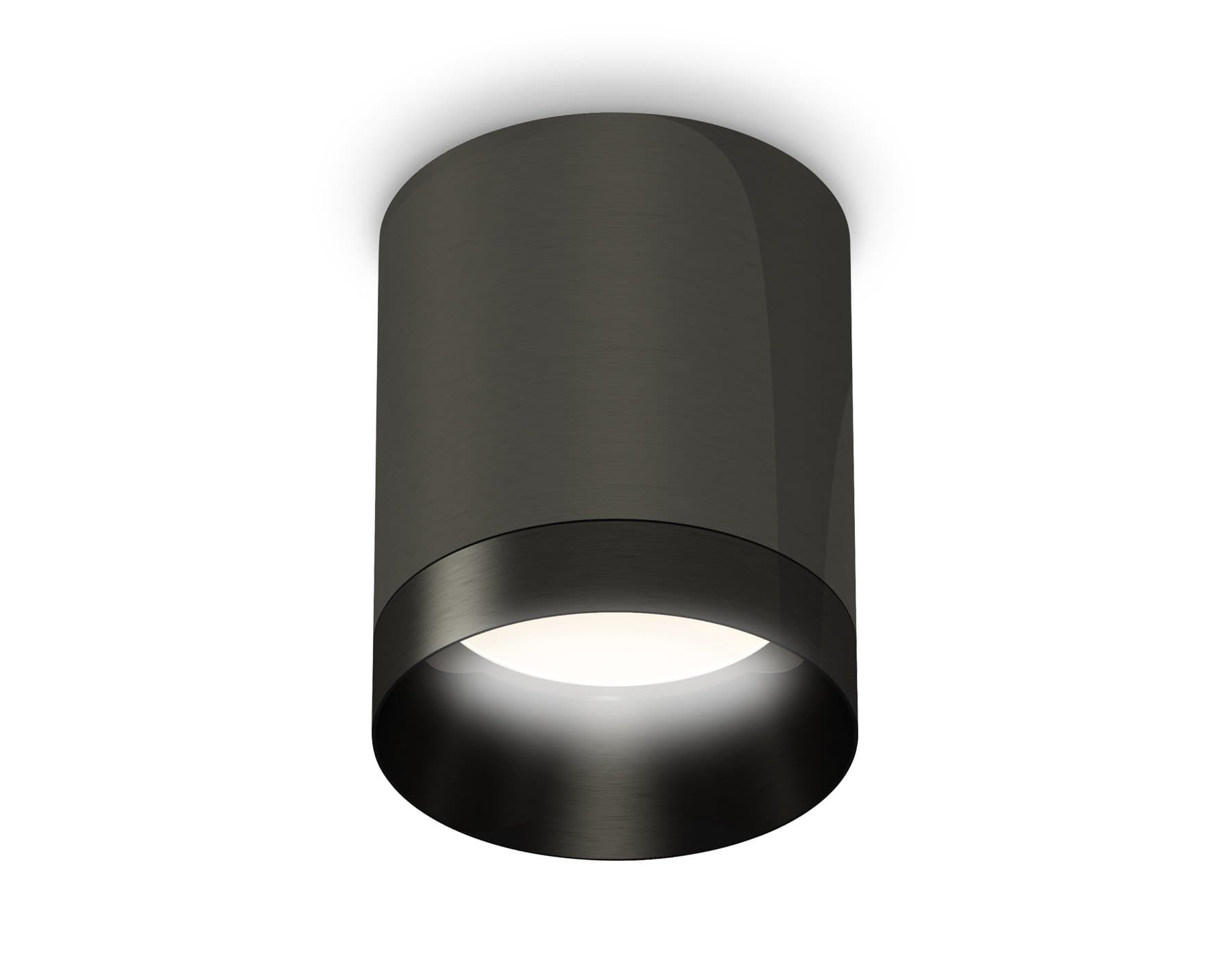 Ambrella Комплект накладного светильника XS6303002 DCH/PBK черный хром/черный полированный MR16 GU5.3 (C6303, N6131) — миниатюра 1