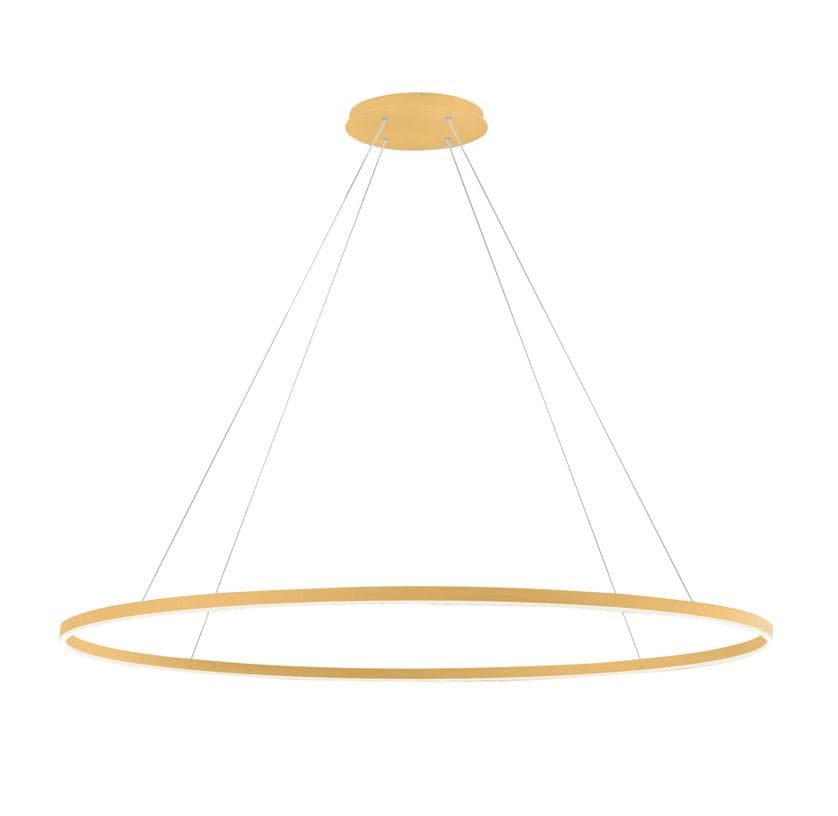 Kink Light 08218,33(3000K) Подвес Тор матовое золото d150 h120 Led 96W (3000K) диммируемый с пультом ДУ