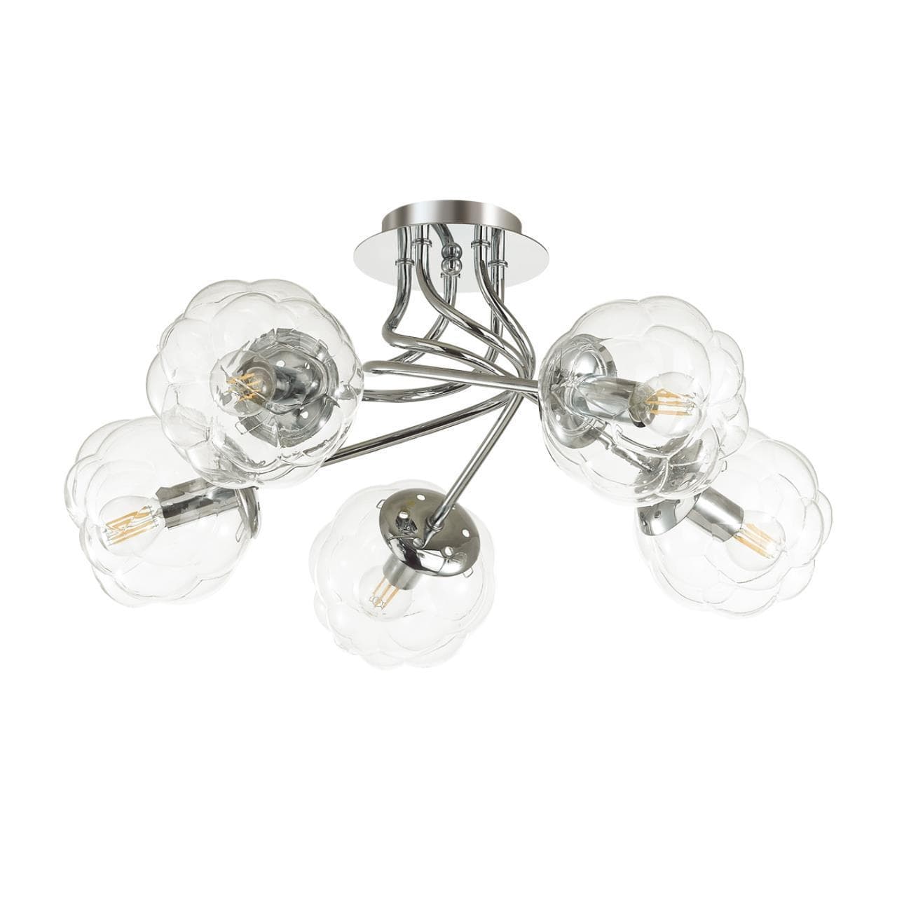 Lumion 4557/5C MODERNI LN21 хром Люстра потолочная E14 5*40W 220V BREANA