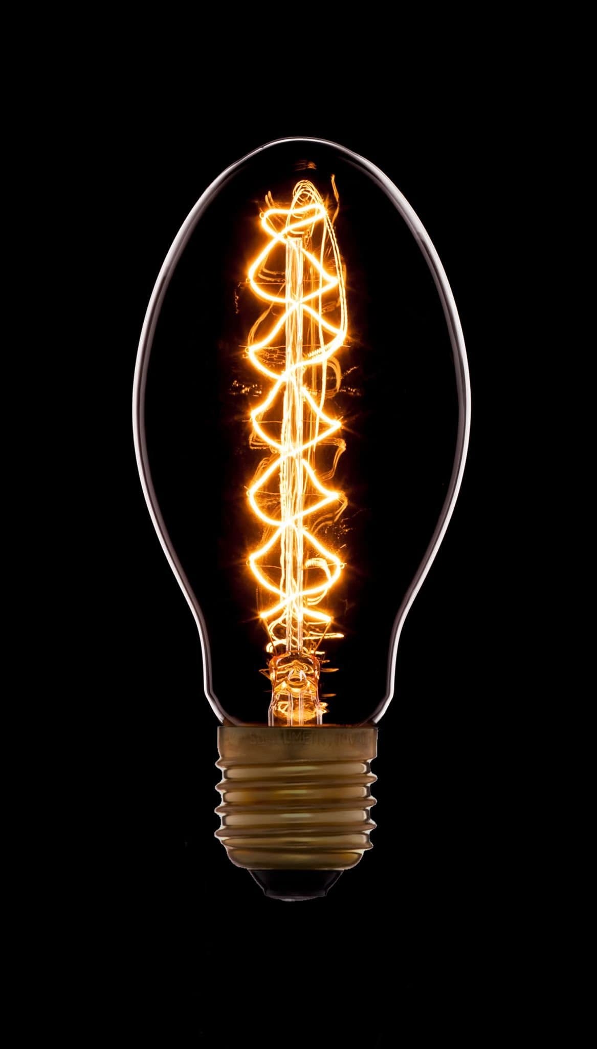 SUN-LUMEN Лампа накаливания "ретро" Прозрачная 60W 240V (E75-F5) E27 053-433 — миниатюра 3
