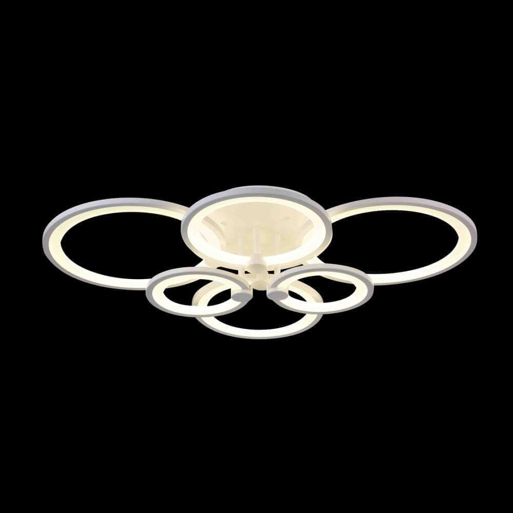 Freya LED Lola Белый Потолочный светильник 6600 LED 98W FR6680-CL-L98W — миниатюра 3