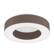 Eglo 39993 Потолочный светильник GUAMARE, LED 34W, 3980lm, H135, Ø530, сталь, белый/текстиль, пластик, капучино, белый