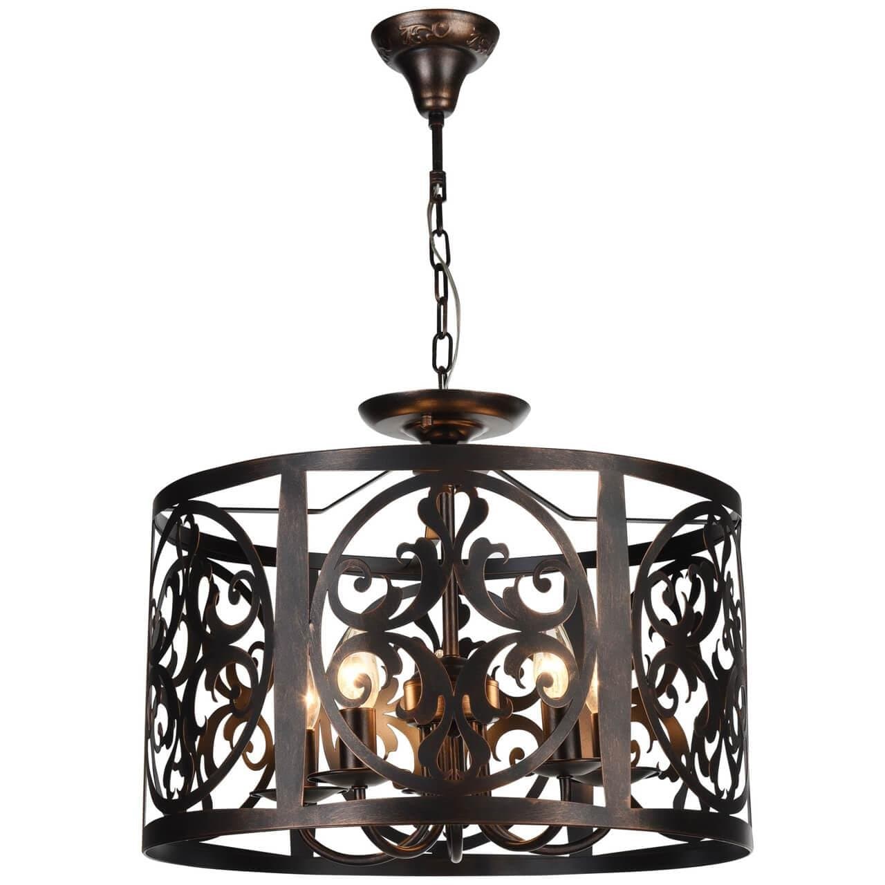 Maytoni House Rustika Коричневый Подвес 5xE14 60W H899-05-R — миниатюра 11