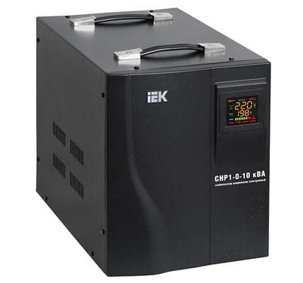 IEK Стабилизатор напряжения серии HOME 12 кВА (СНР1-0-12) — миниатюра 2