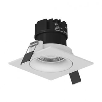 Technolight Фрейм Твист 85 220В 6Вт лм 4000К 93+ 50° TRIAC RAL 9016 60661-4K-02-WH