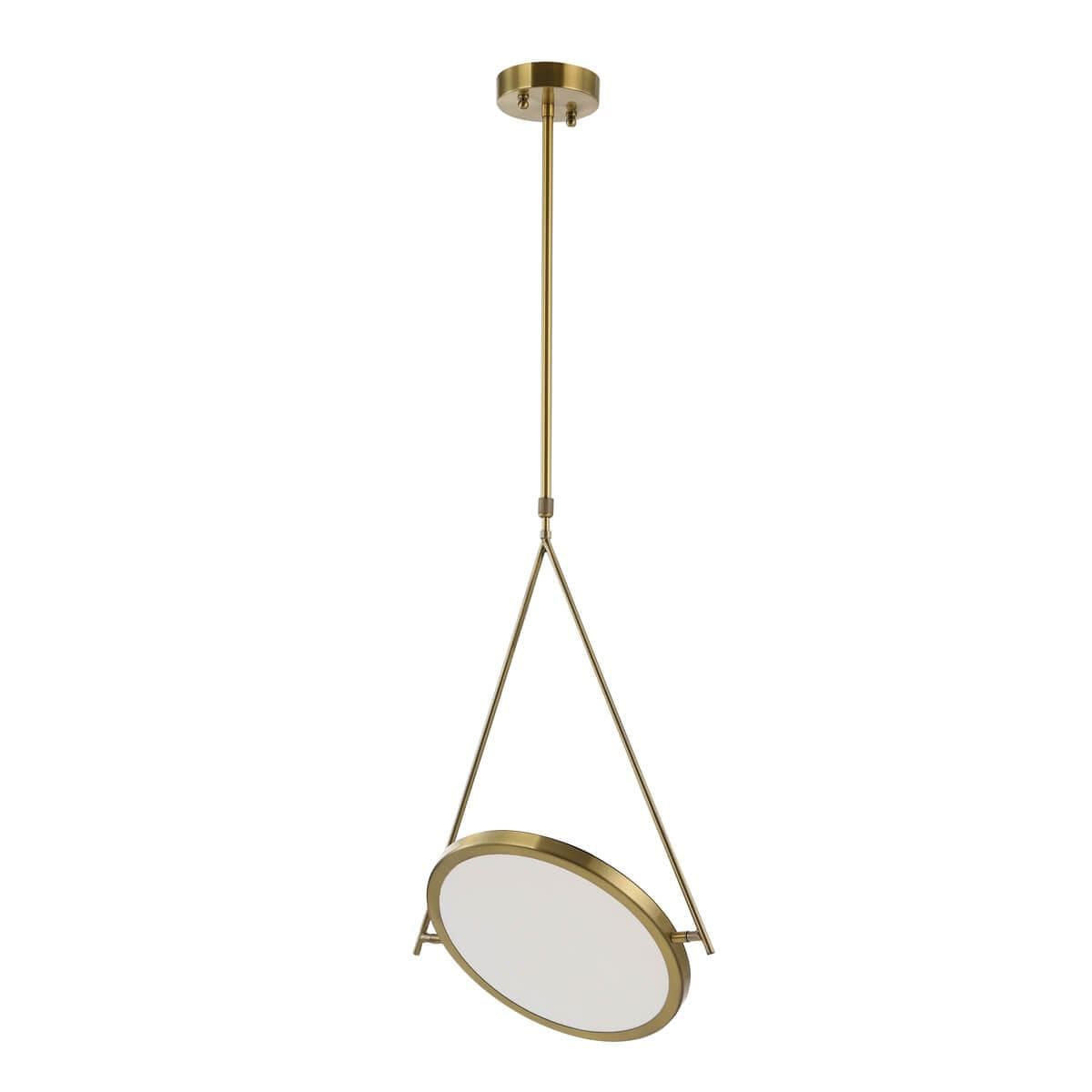 Favourite Modern LED подвесная люстра D430*H660/1685 2776-2P — миниатюра 4