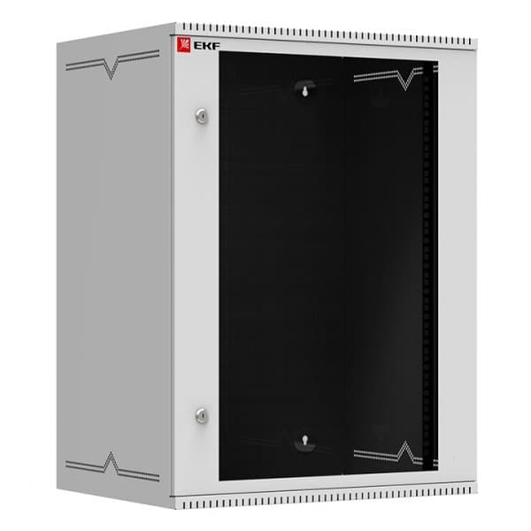 EKF PROxima Astra Шкаф телекоммуникационный настенный 15U (600х450) дверь стекло ITB15G450