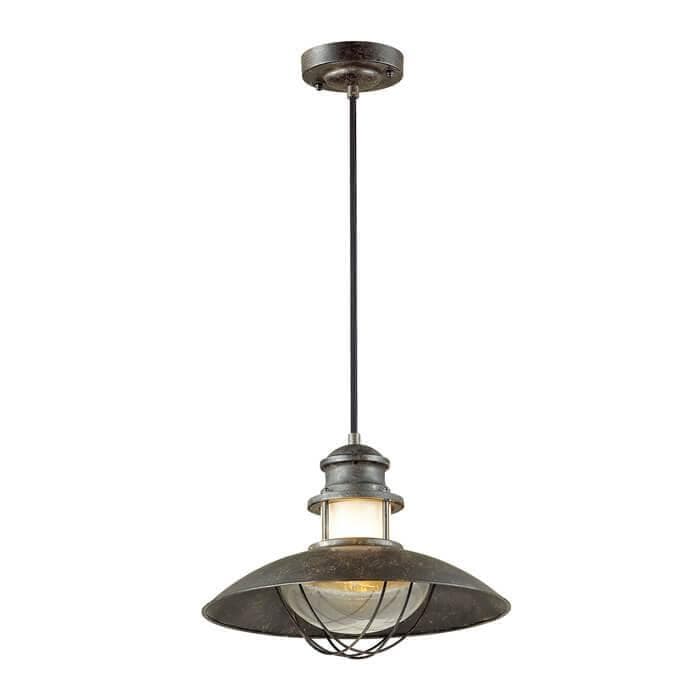 Odeon Light 4164/1 ODL19 308 Светильник-подвес уличный IP23 E27 1*60W DANTE коричневый/прозрачный