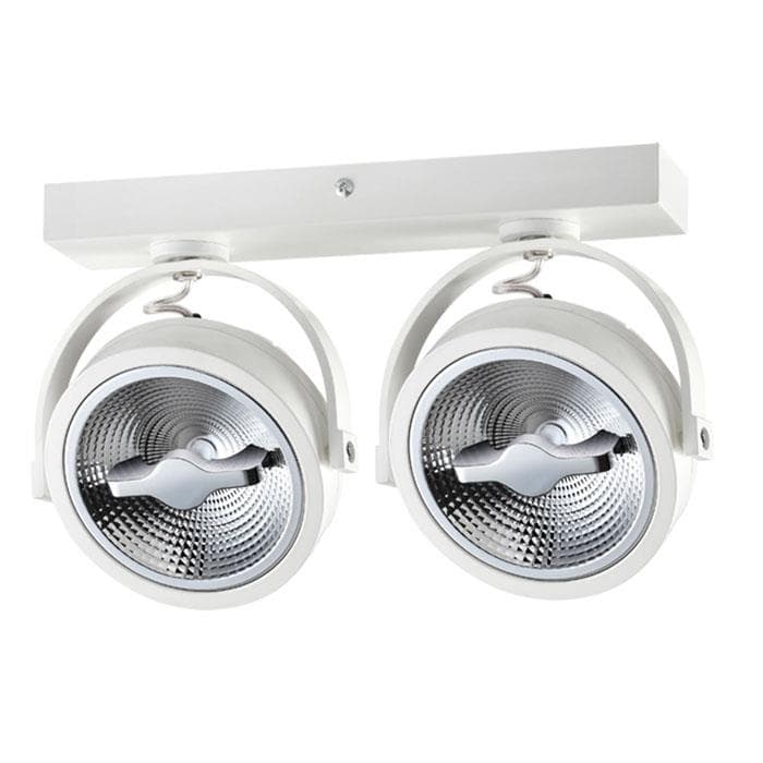 Novotech 357561 NT18 095 белый Накладной светильник IP20 LED 3000K  2*15W 220-240V SNAIL