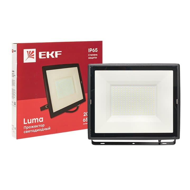 Прожектор светодиодный СДО-3008 200Вт 6500К IP65 EKF Basic — миниатюра 6