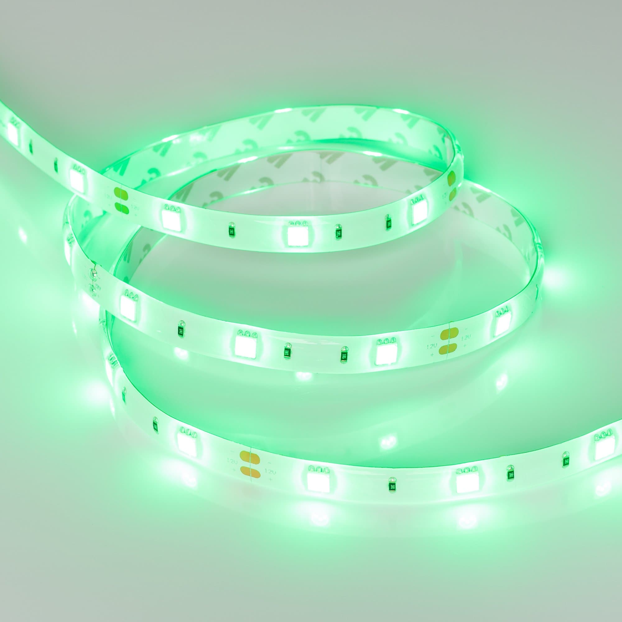 Arlight Светодиодная лента RTW 2-5000SE 12V Green (5060, 150 LED, LUX) (7.2 Вт/м, IP65) 016508 — миниатюра 4