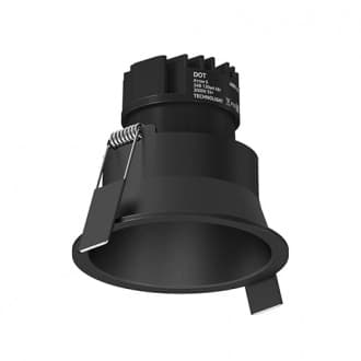Technolight Софт 85 220В 6Вт лм 3000К 93+ 50° TRIAC RAL 9005 черный 60161-3K-02-BK
