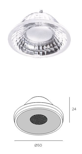 Technolight Линза 24° для Спот 60 88118-24