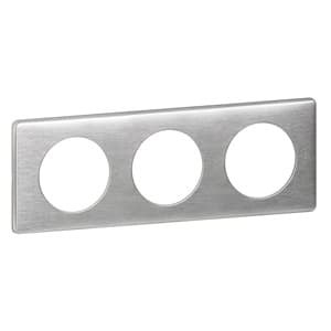 Legrand DIY Celiane Алюминий Рамка 3 поста 696963 — миниатюра 1