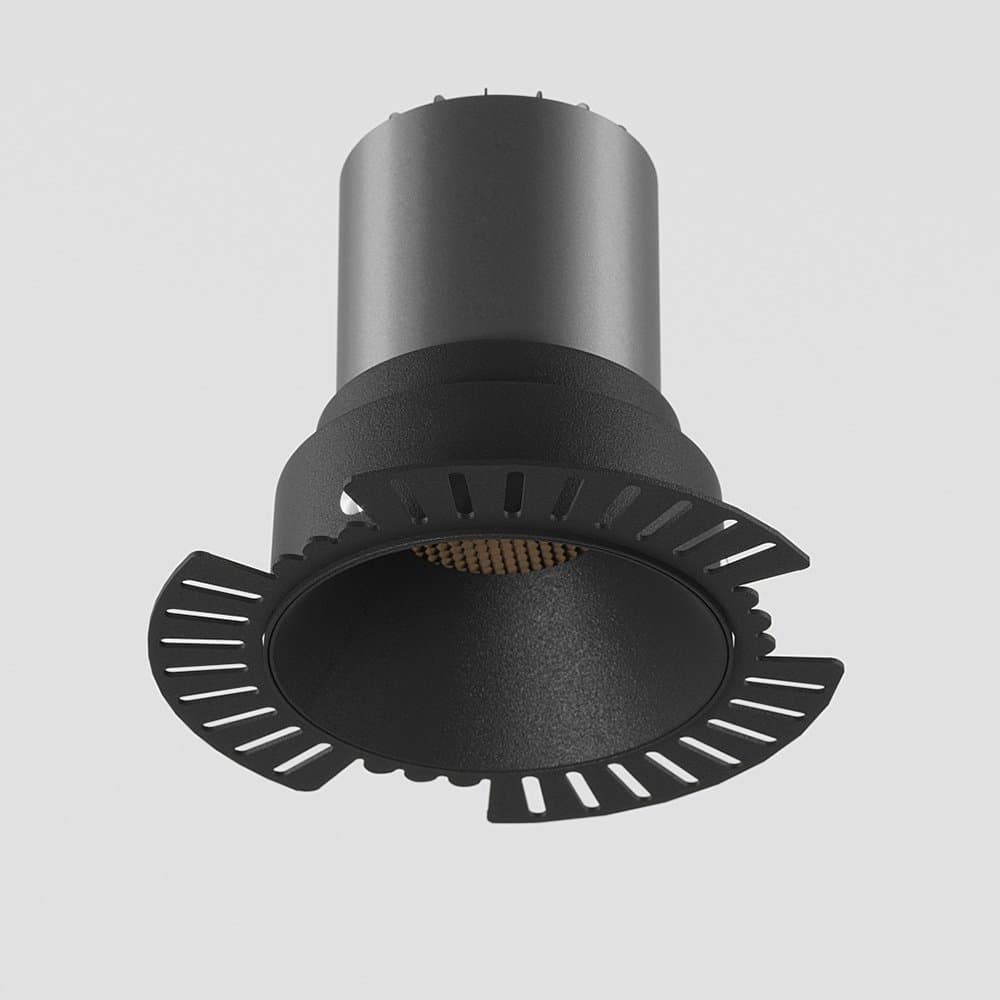 Светильник GREENTECH-CIRCLE-B-D85-10W 3000K (встраиваемый) ЧЕРНЫЙ (Briaton, IP20 Металл, 3 года) 035354 — миниатюра 8