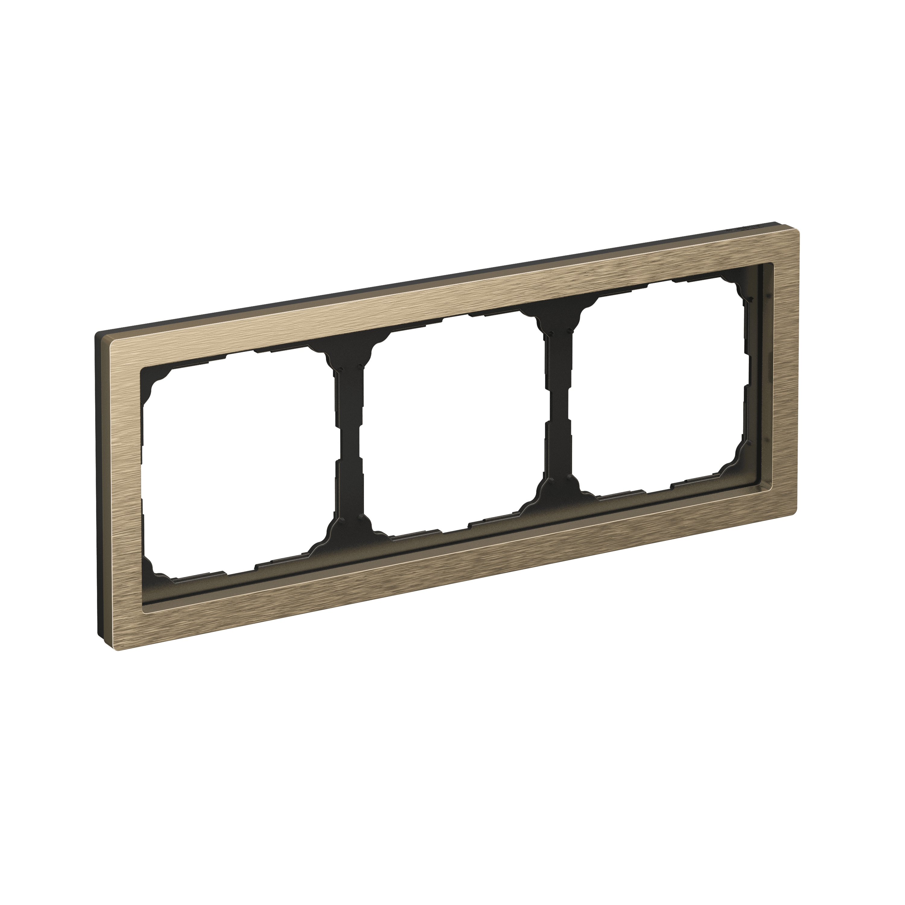 Systeme Electric ArtGallery Pure Металл Латунь Рамка 3-ая — миниатюра 6