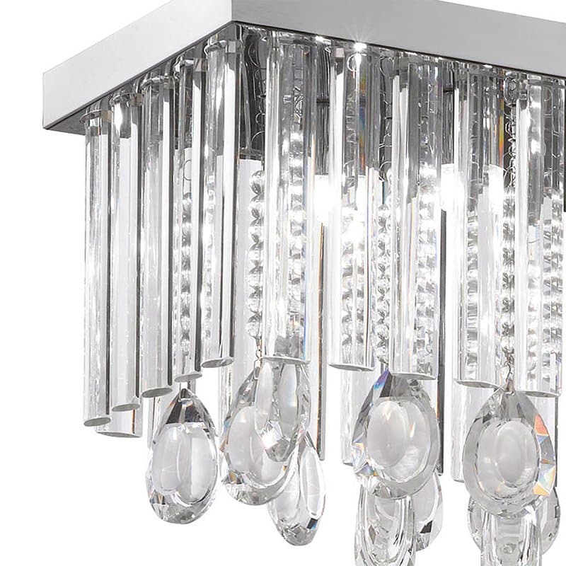 Eglo Люстра CALAONDA, 11х33W(G9), 960х230, H1100, хром/хрусталь 93423 — миниатюра 3