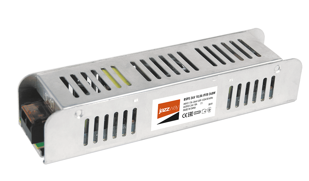 Jazzway BSPS 24V 10,00A=240W IP20 3 г. гарантии .5024250