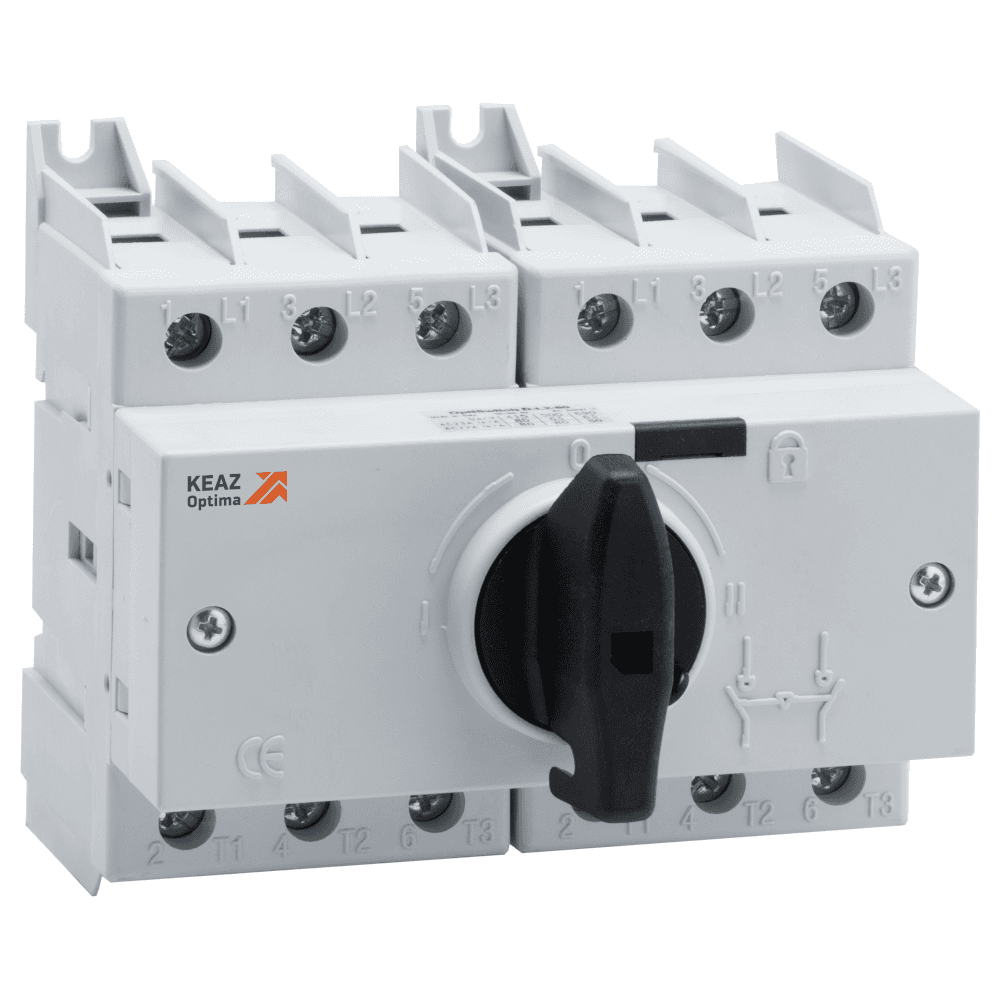 КЭАЗ Выключатель-разъединитель реверсивный OptiSwitch DI-100-4C