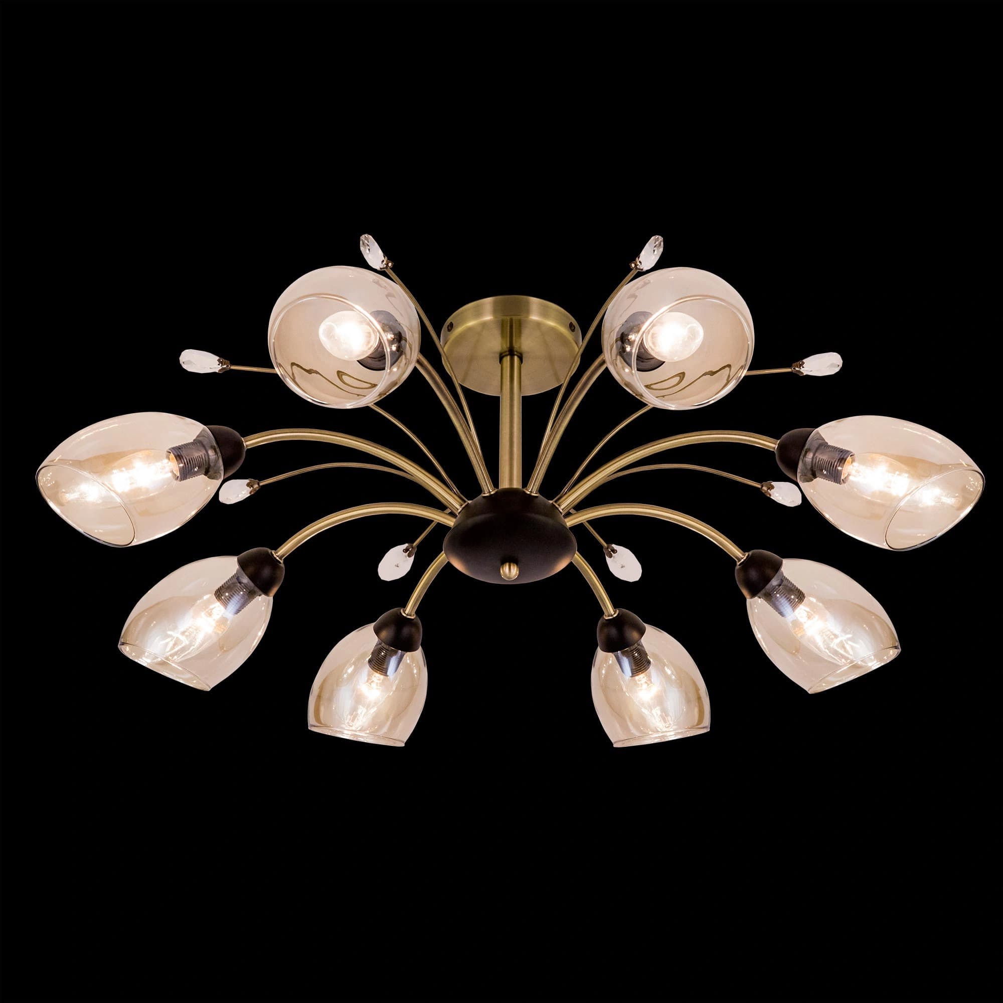 Citilux CL108185 Комета Бронза+Дымч. Люстра — миниатюра 2