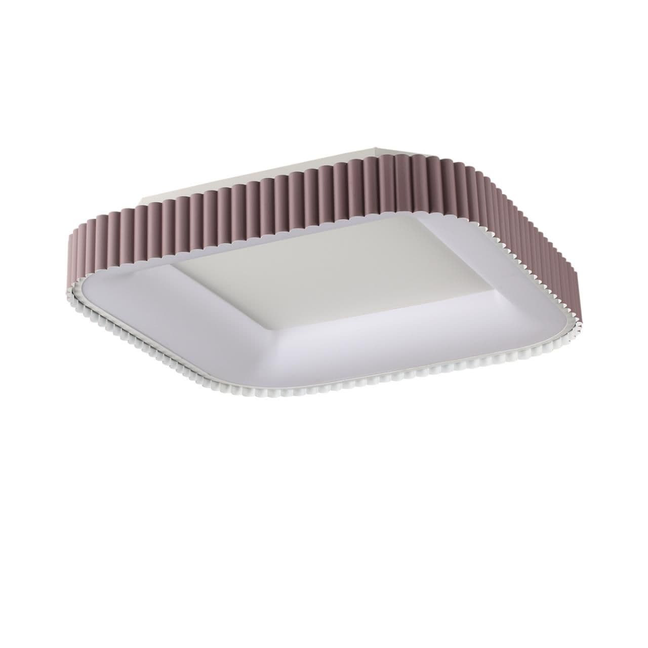 Sonex 7770/56L AVRA LED SN Светильник металл/белый/мокко LED 56Вт+14Вт 3000-6000K 500х500 IP43 пульт ДУ+подсветка SHARMEL