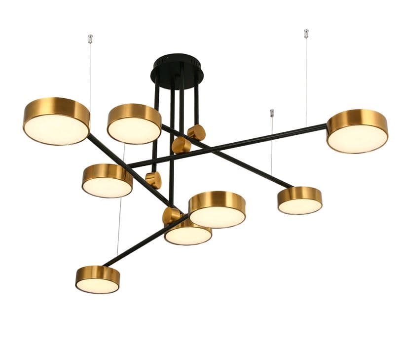 Kink Light 07647-8,20(4000K) Люстра Рапис бронза w150*150 h65 LED 8*16W (4000К)