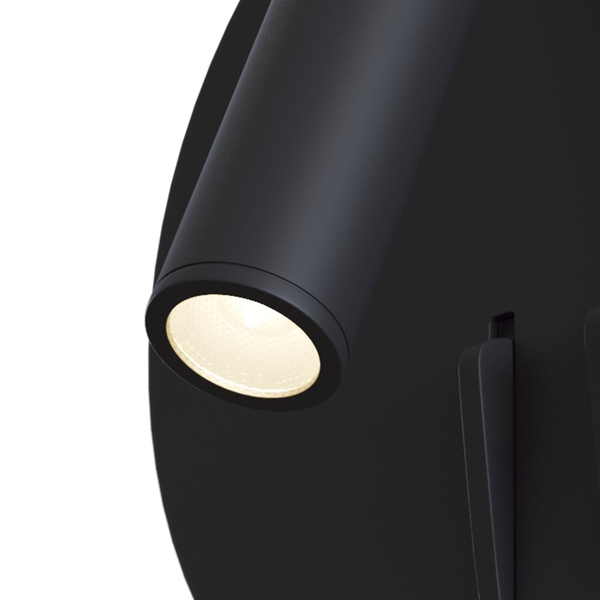 Maytoni Ceiling & Wall ios 176 Черный Бра LED 150-200Lm + LED 80-110Lm 6W + 3W C176-WL-01-6W-B — миниатюра 9