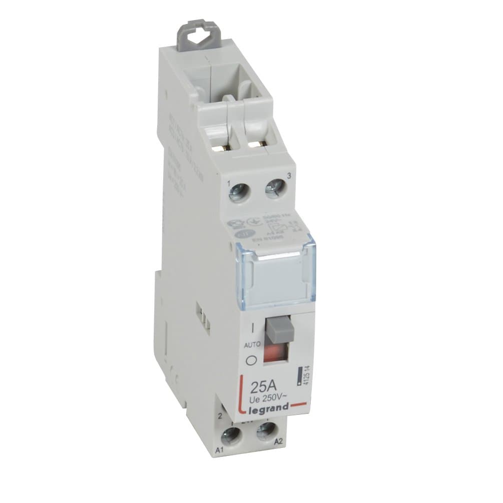 Legrand CX3 Контактор 24V 2НО 25А с руч.уп. 412514