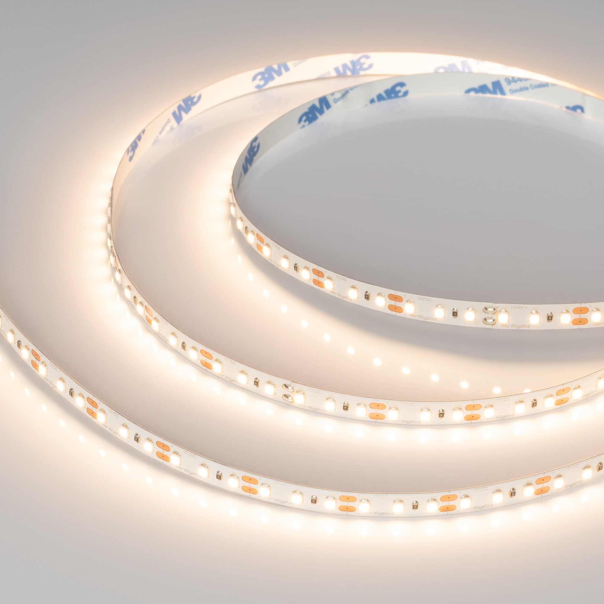 Arlight Лента NT-A120-8mm 12V Warm3000 (9.6 W/m, IP20, 3528, 5m) (9.6 Вт/м, IP20) 035741 — миниатюра 2