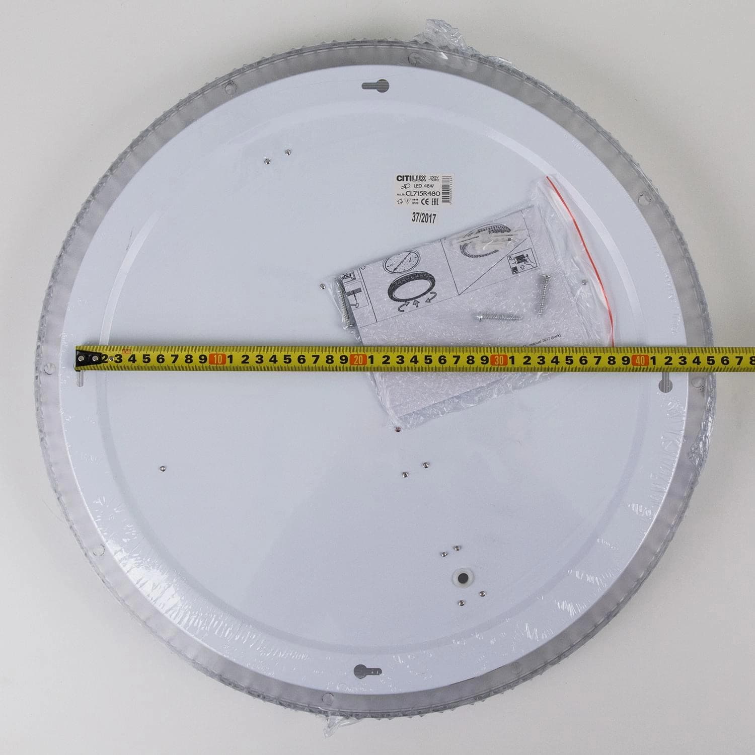 Citilux CL715R480 Kристалино Слим Светильник Наст-Потол — миниатюра 5