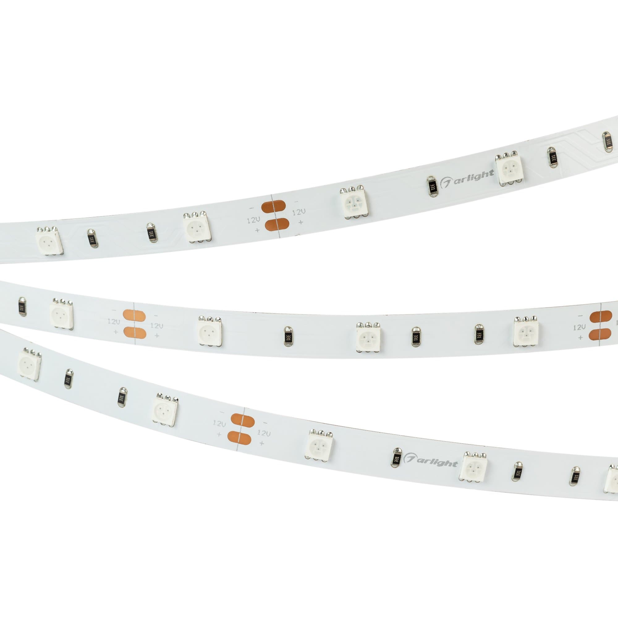 Arlight Светодиодная лента RT 2-5000 12V Blue (5060, 150 LED, LUX) (7.2 Вт/м, IP20) 010592 — миниатюра 1