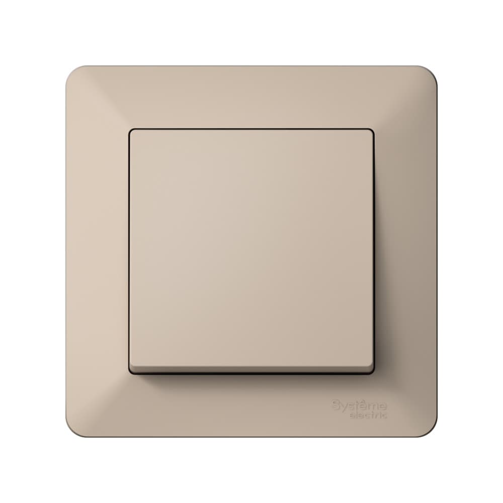 Systeme Electric AtlasDesign Air Песочный/дымчатый белый Рамка 1-ая — миниатюра 1