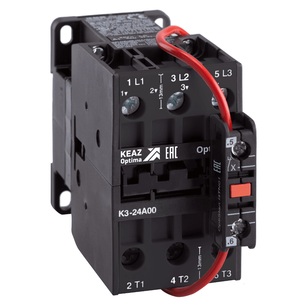 КЭАЗ Контактор OptiStart K3-40A00=24DC 117270 — миниатюра 1